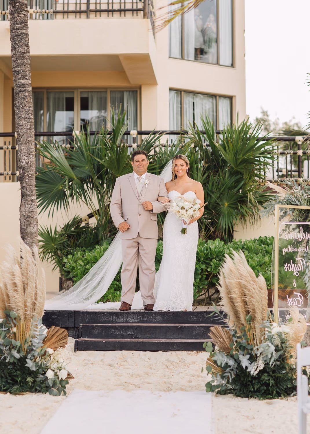 Wedding in Dreams Riviera Cancun Resort
