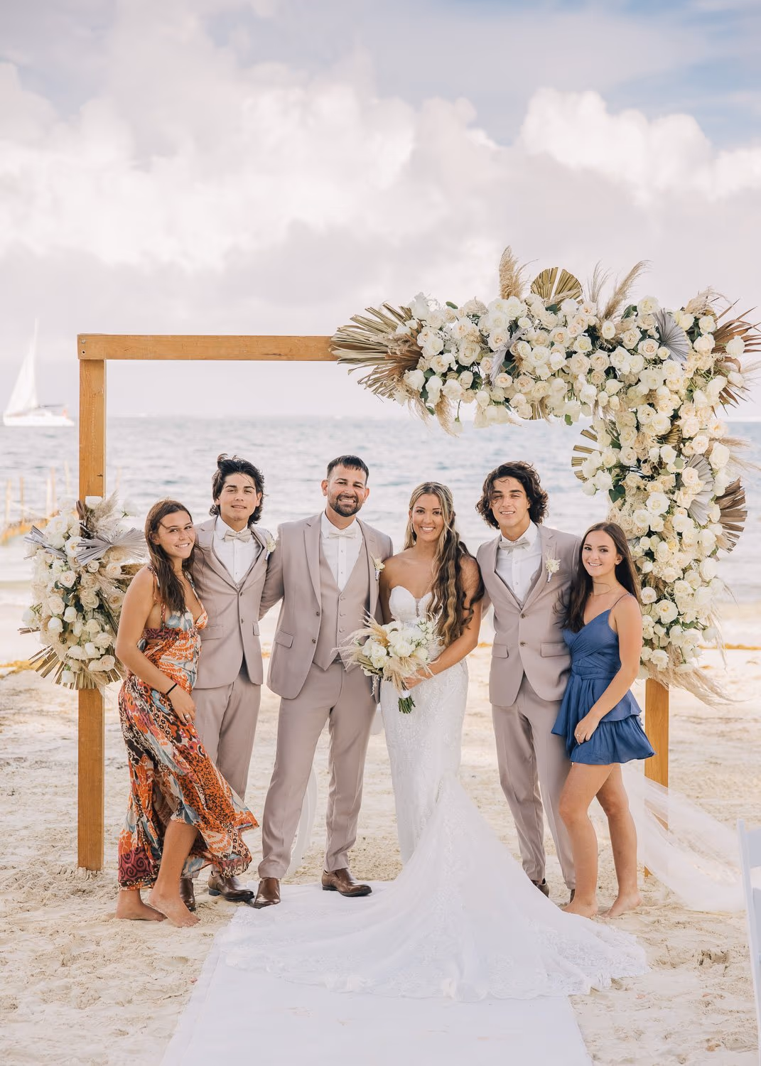 Wedding in Dreams Riviera Cancun Resort