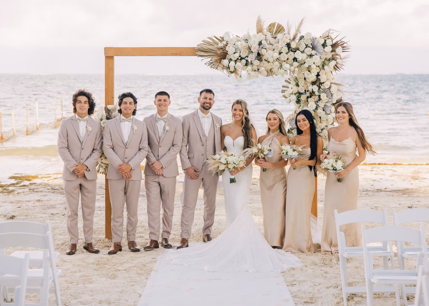 Wedding in Dreams Riviera Cancun Resort