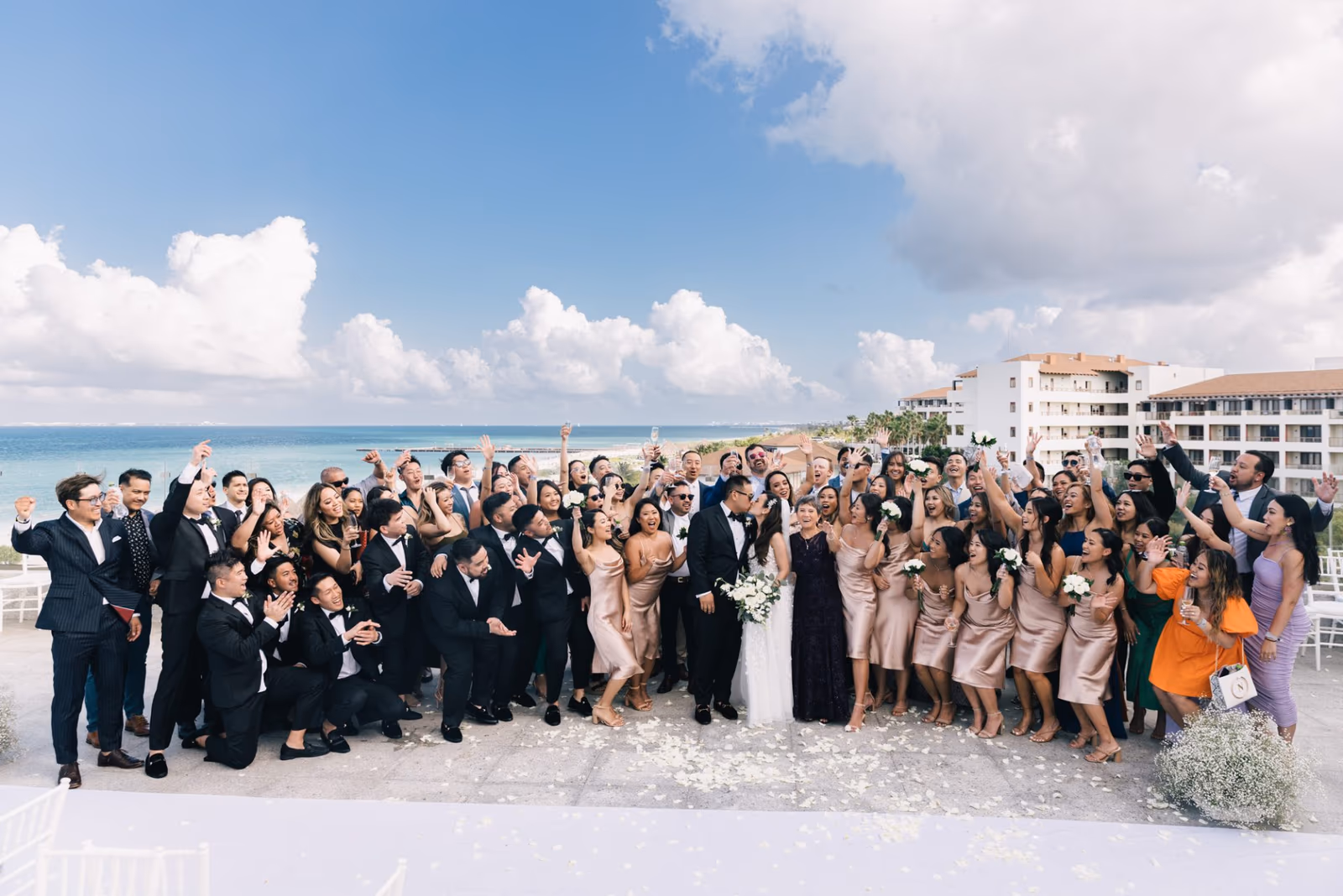 Wedding in Grand Palladium Costa Mujeres Resort — photo 41