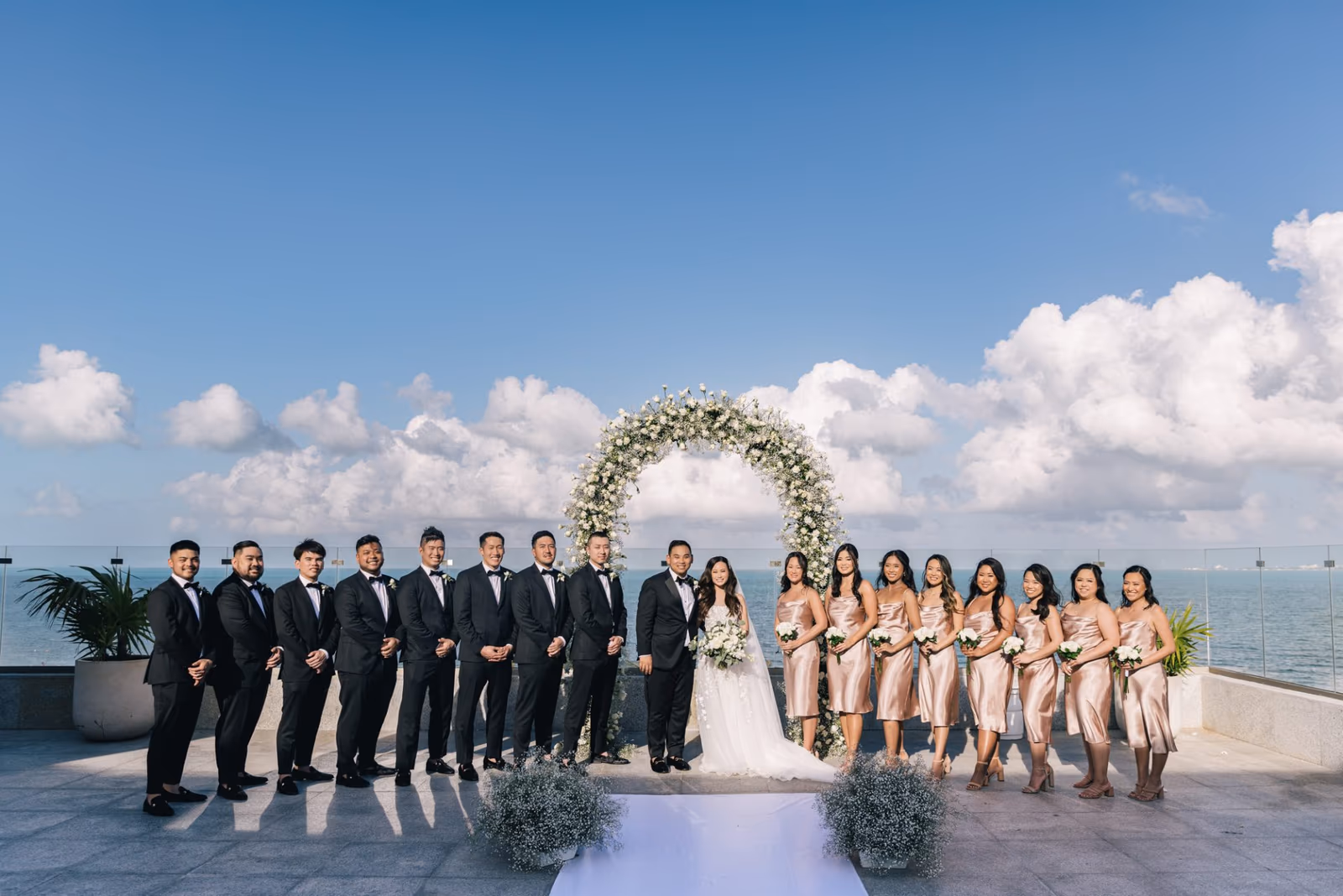 Wedding in Grand Palladium Costa Mujeres Resort — photo 43