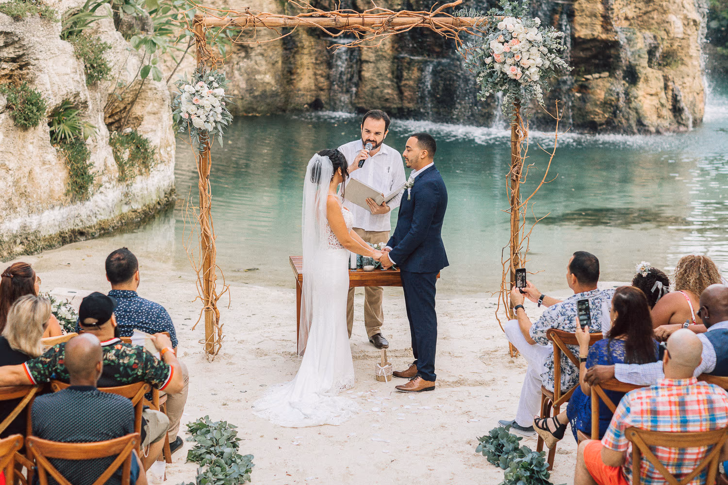 wedding in hotel xcaret mexico — photo 33