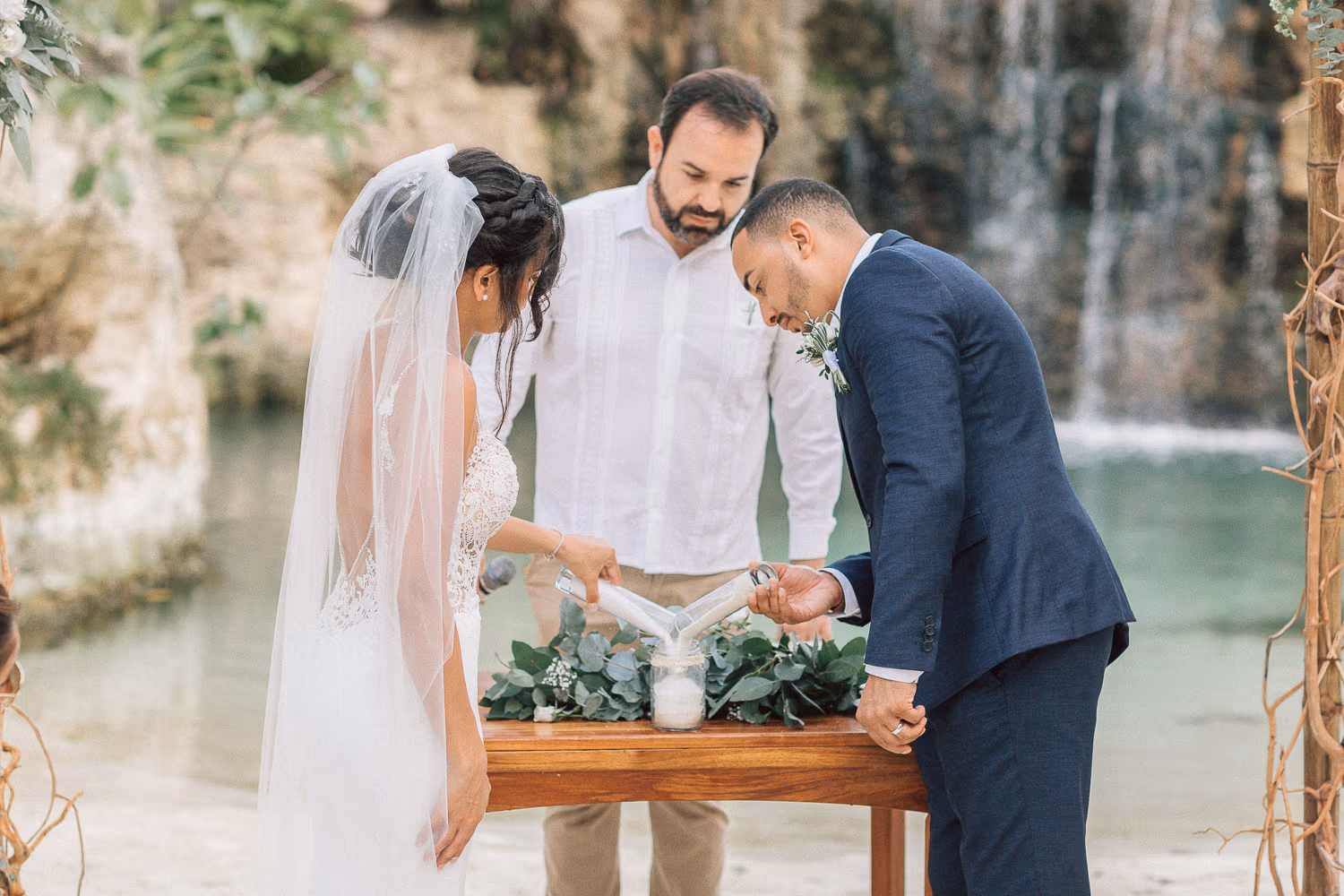 wedding in hotel xcaret mexico — photo 34