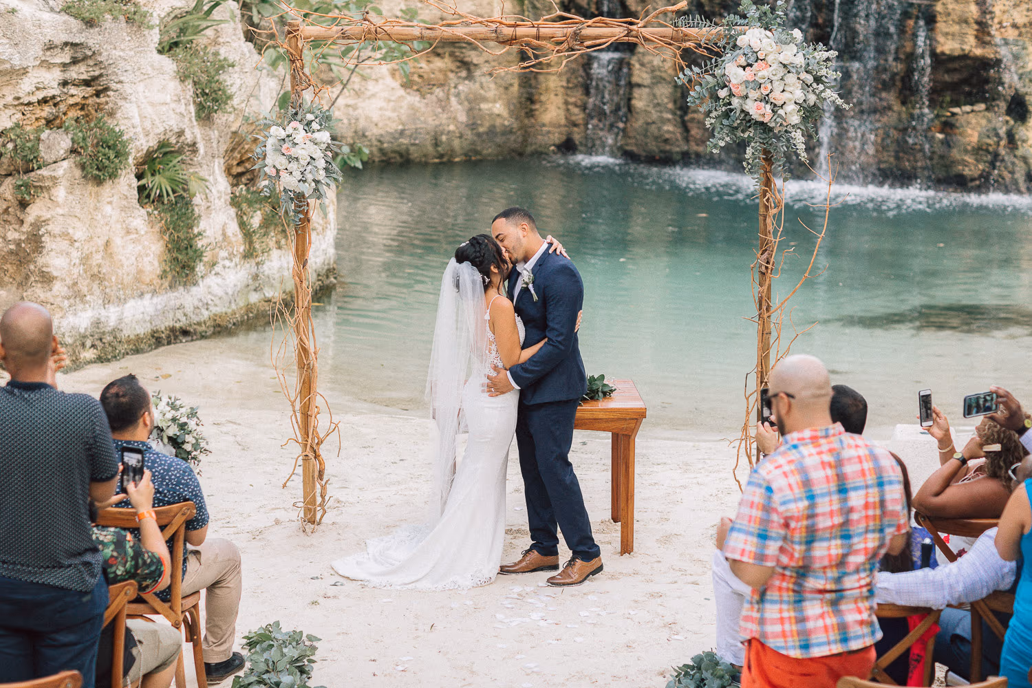 wedding in hotel xcaret mexico — photo 37