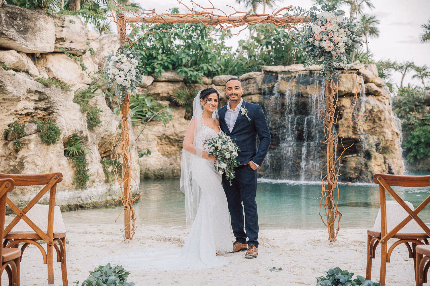 wedding in hotel xcaret mexico — photo 40