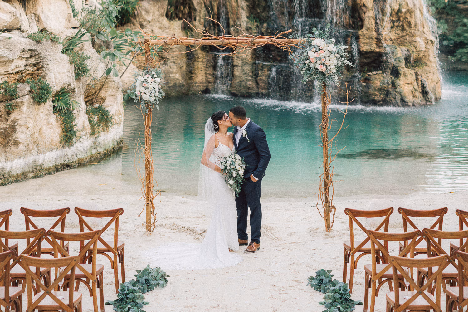 wedding in hotel xcaret mexico — photo 46