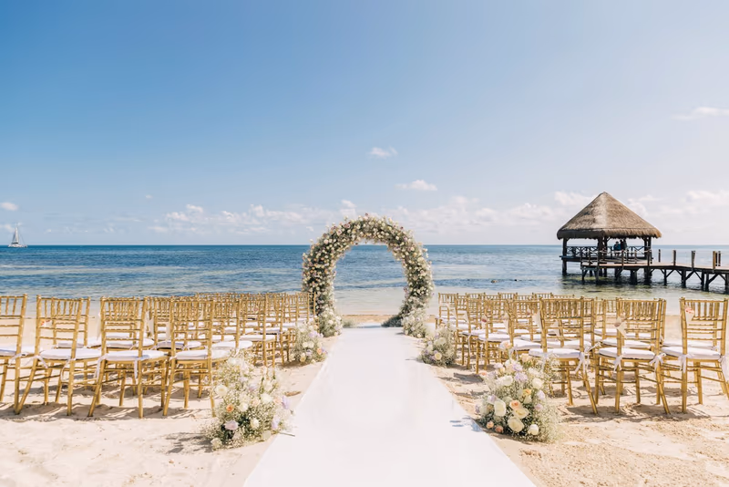 Wedding at Dreams Puerto Morelos