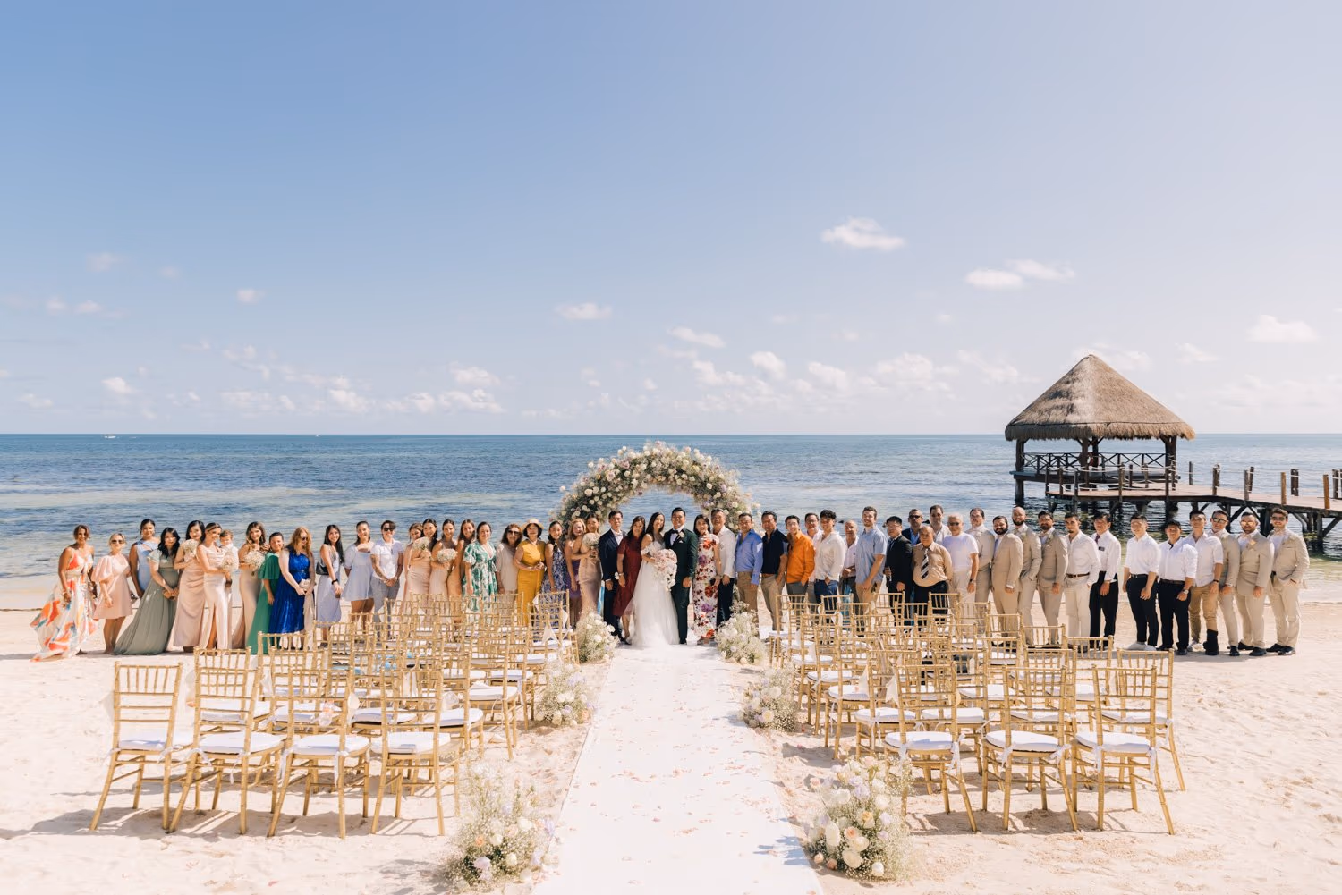 Wedding at Dreams Puerto Morelos — photo 44