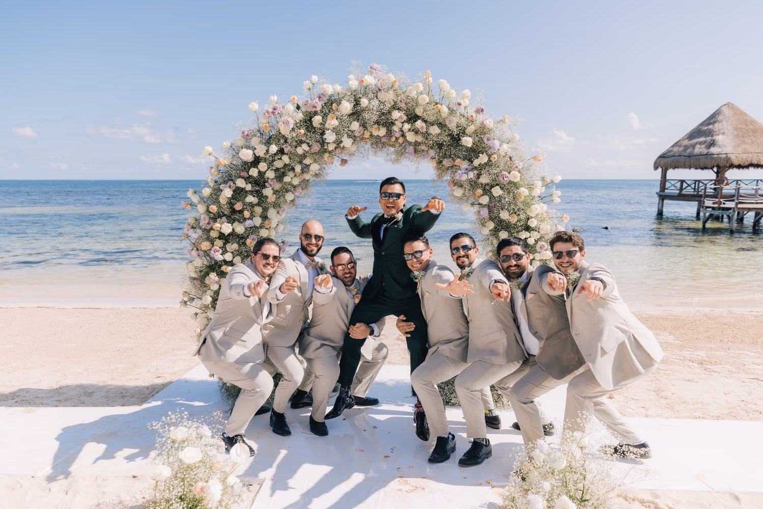 Wedding at Dreams Puerto Morelos — photo 52