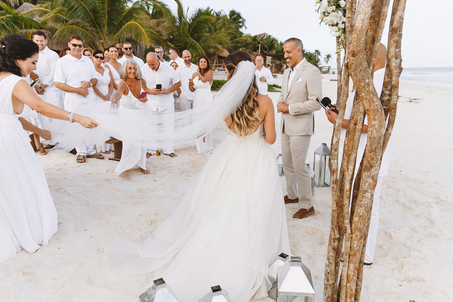 Wedding in Tulum, Akiin beach — photo 41