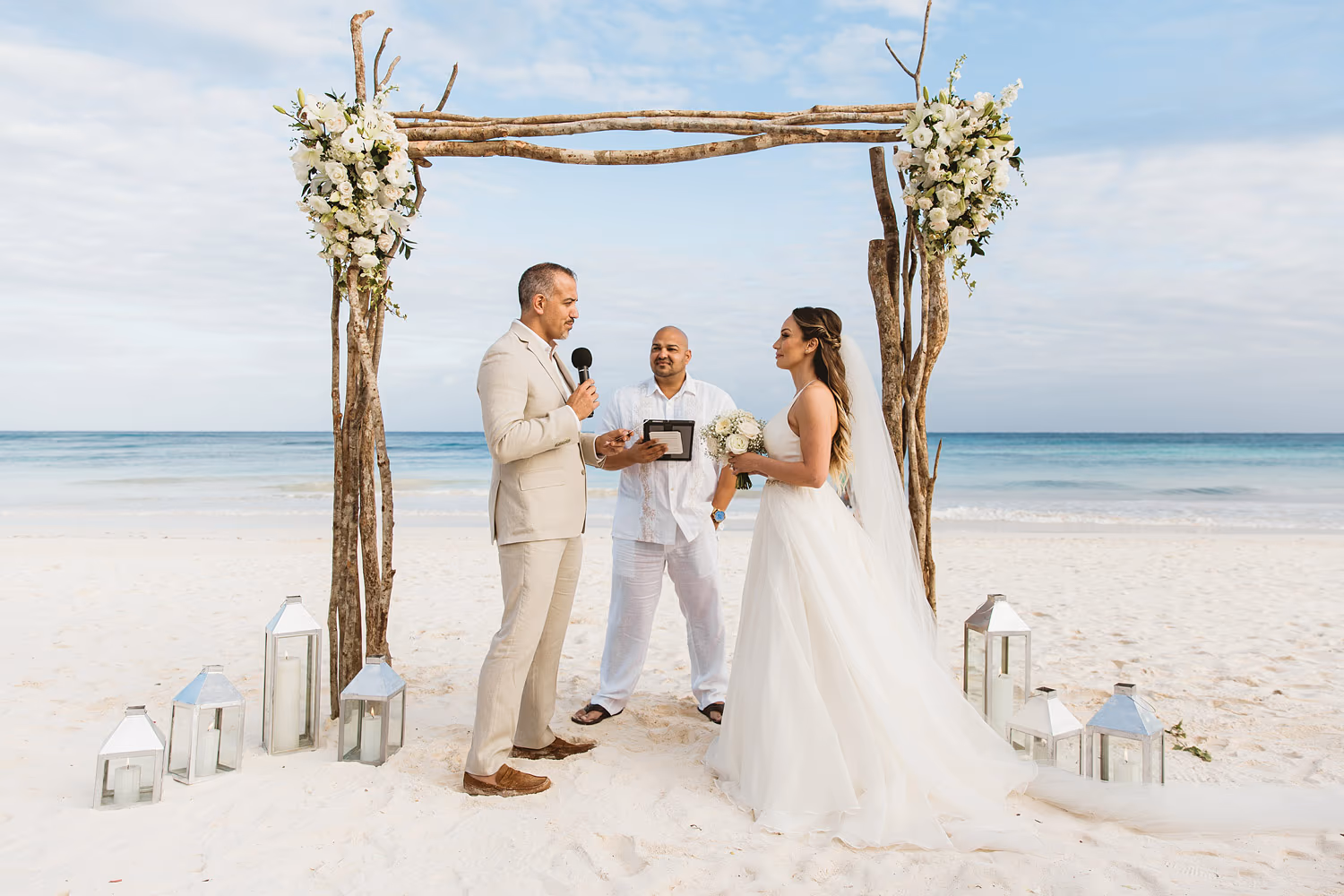 Wedding in Tulum, Akiin beach — photo 44