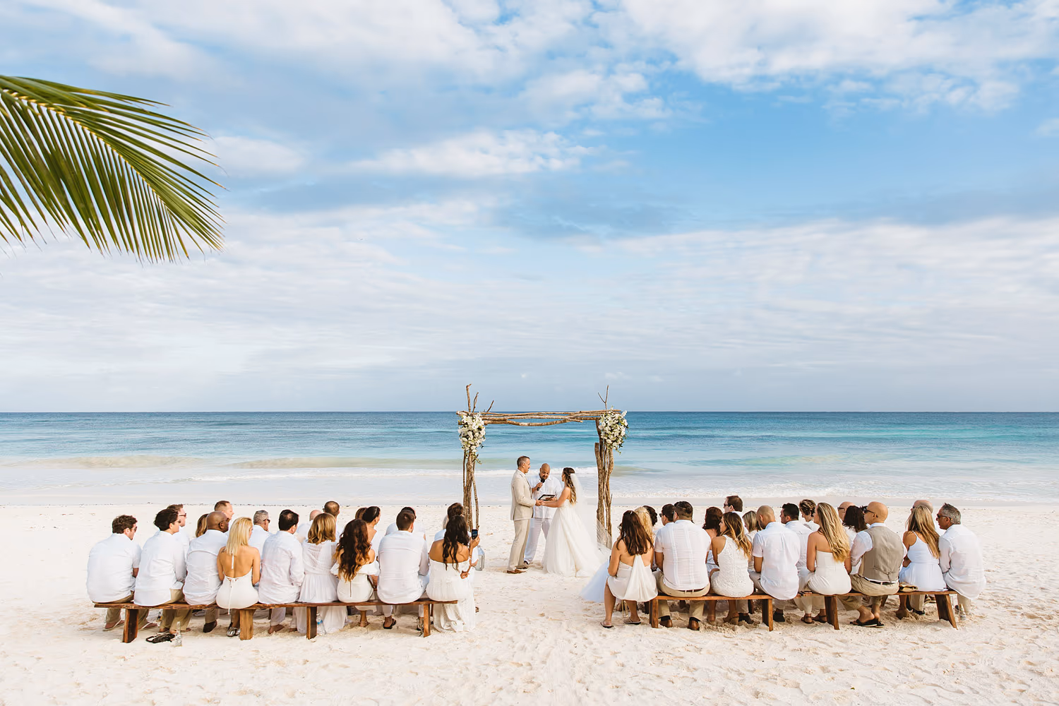 Wedding in Tulum, Akiin beach — photo 45