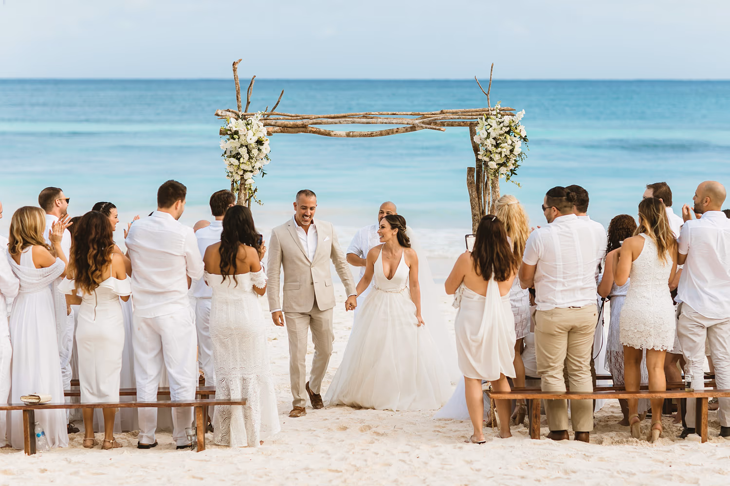 Wedding in Tulum, Akiin beach — photo 59
