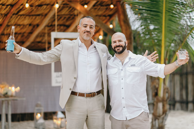 Wedding in Tulum, Akiin beach