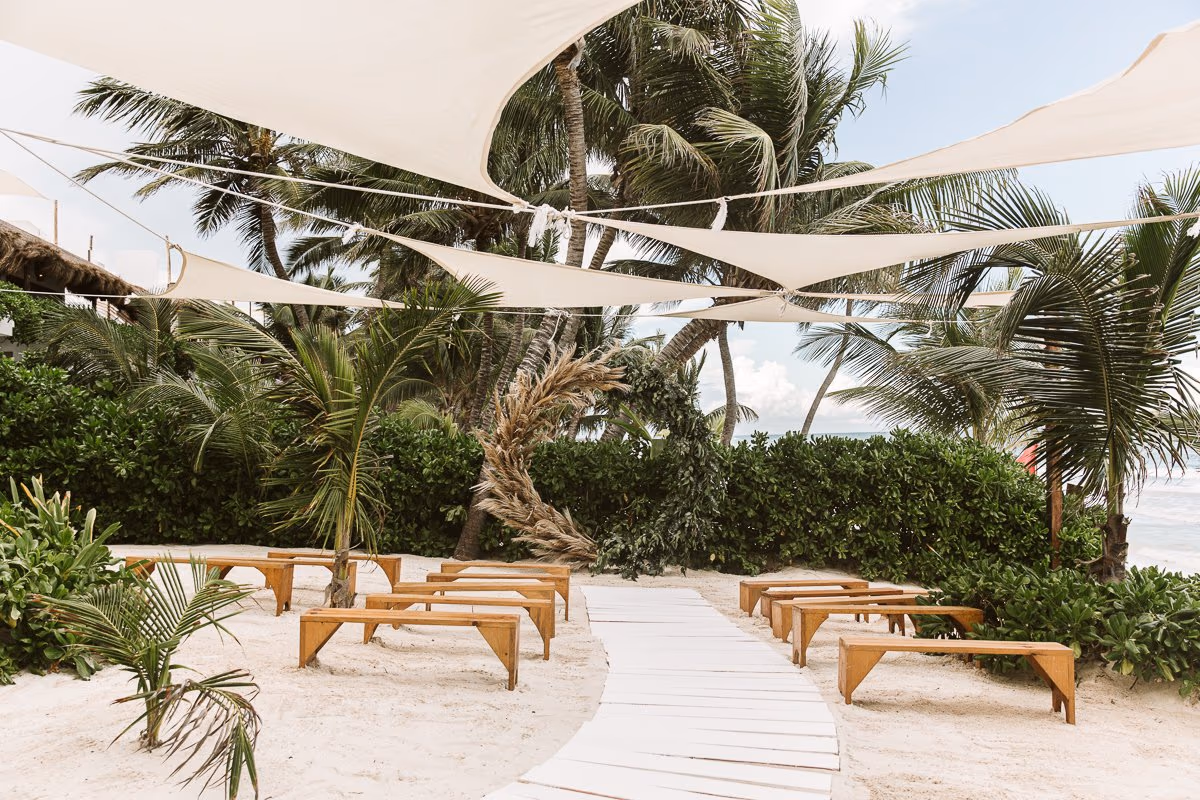 Wedding in Tulum- The Beach Tulum Hotel — photo 20