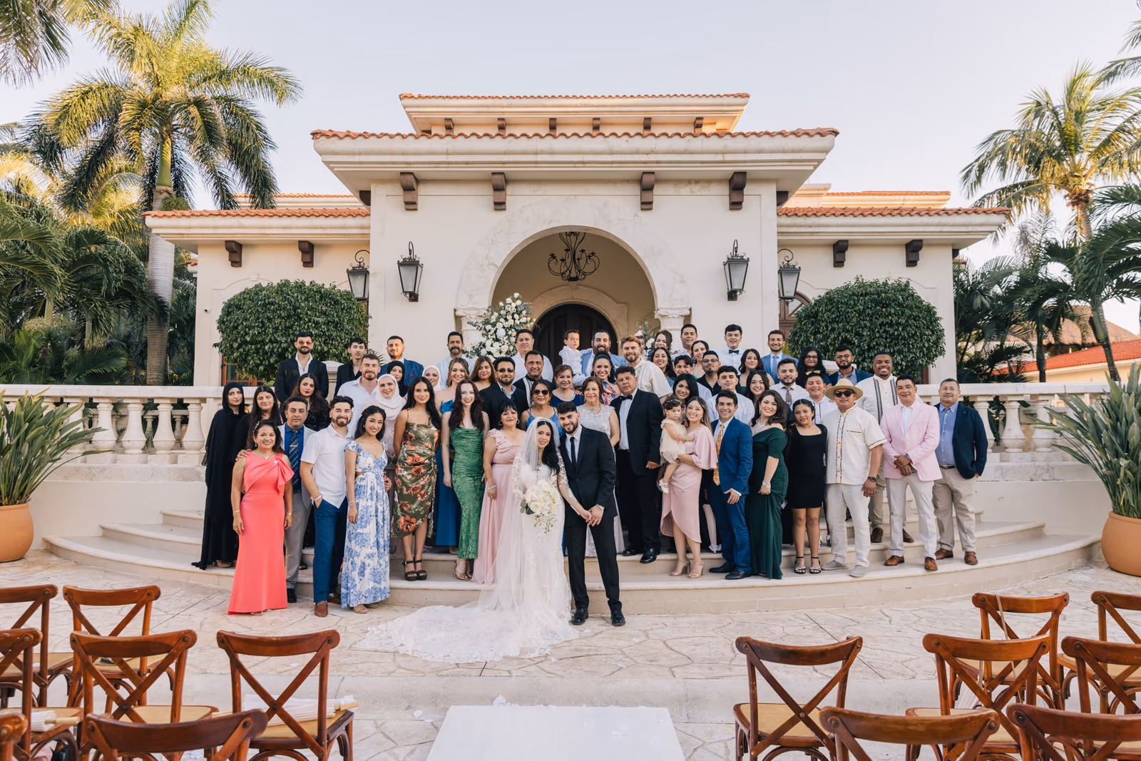 Wedding in Villa la Joya, Riviera Maya — photo 73